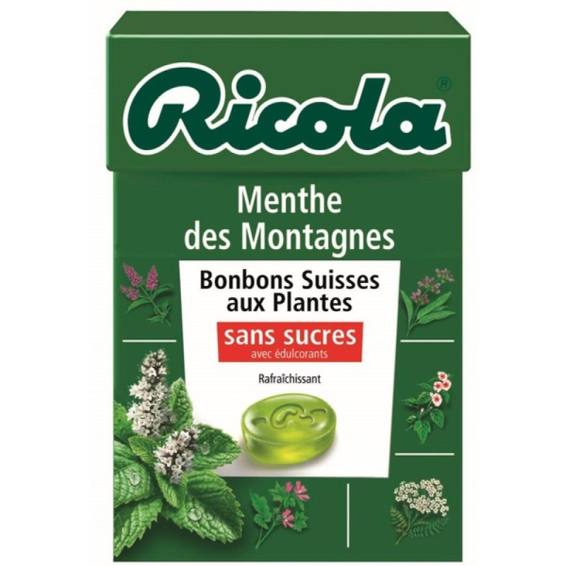 Bonbon Ricola menthe