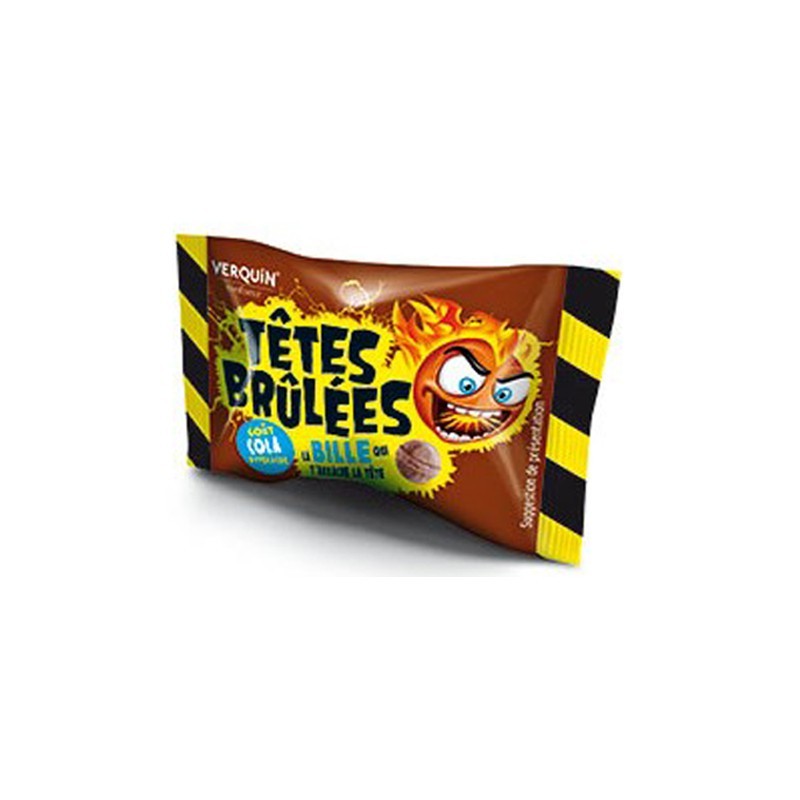 Tête brûlée Cola - Verquin - Bonbons Acidulés