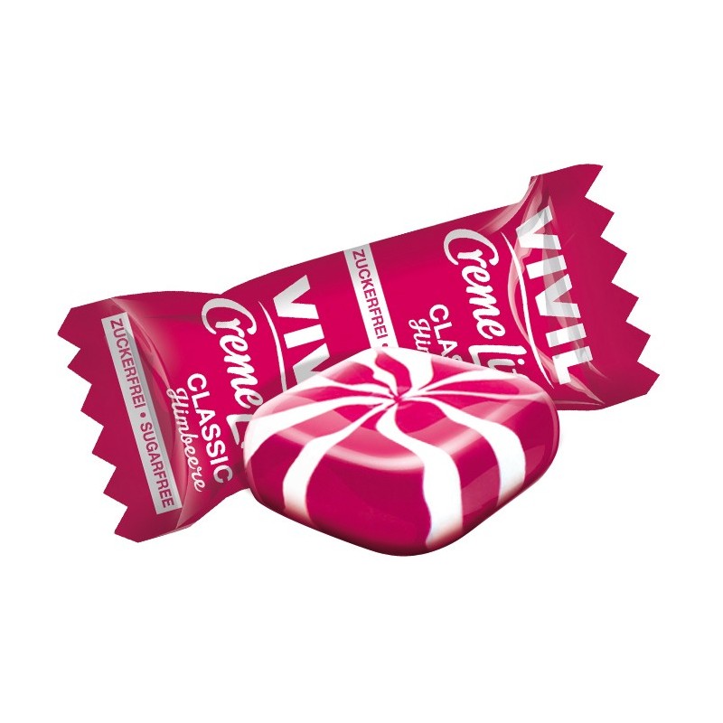 BONBON CRÈME LIFE GOUT FRAMBOISE SANS SUCRE