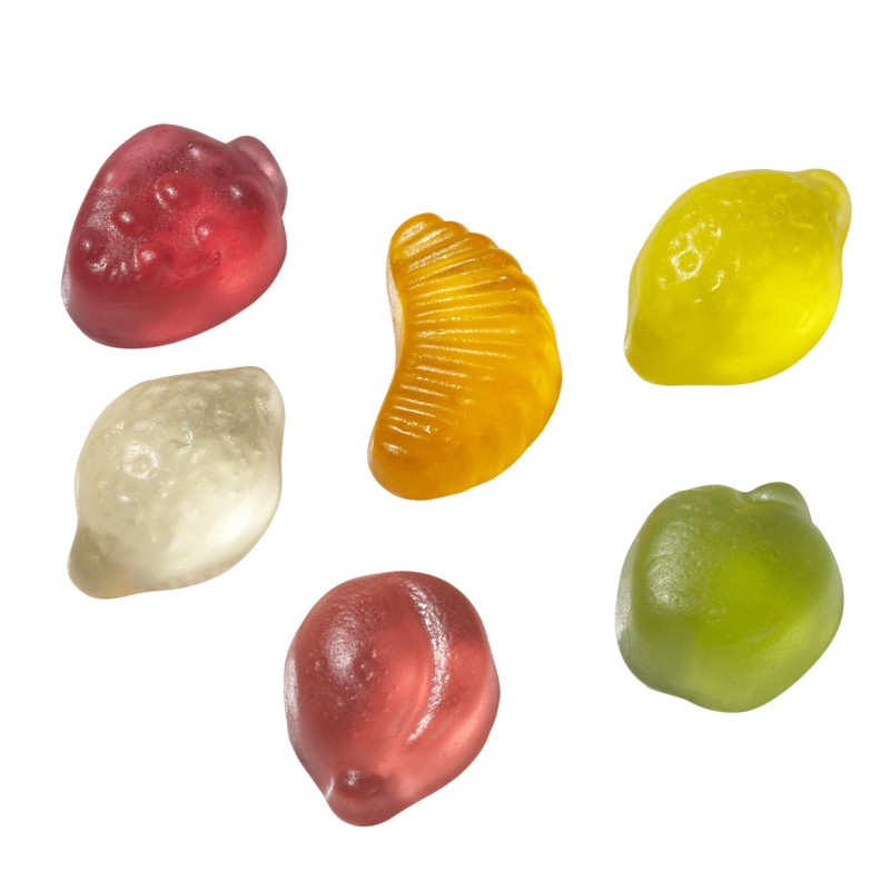 Fruits gélifiés sans sucre - Bonbons Gélifiés - Frisia