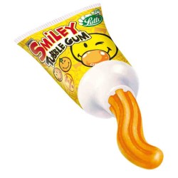 Smiley tubble gum - Lutti