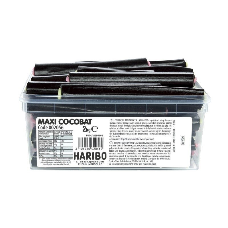 Maxi Cocobat - Bonbon réglisse Haribo
