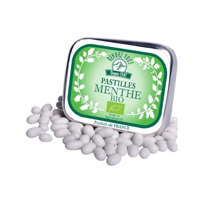 Pastille menthe bio Rendez-Vous