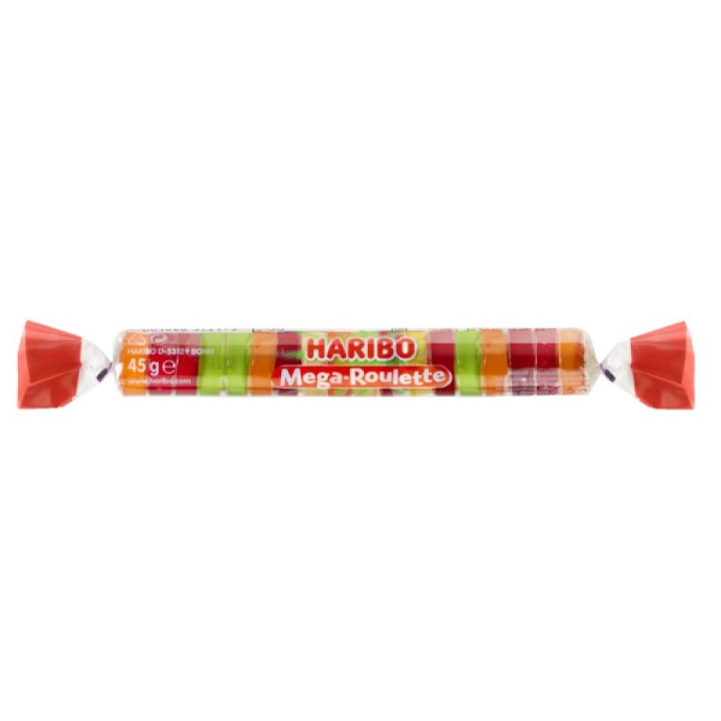 Haribo Mega-roulette fruits bleu