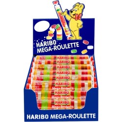 Haribo Mega-roulette fruits bleu