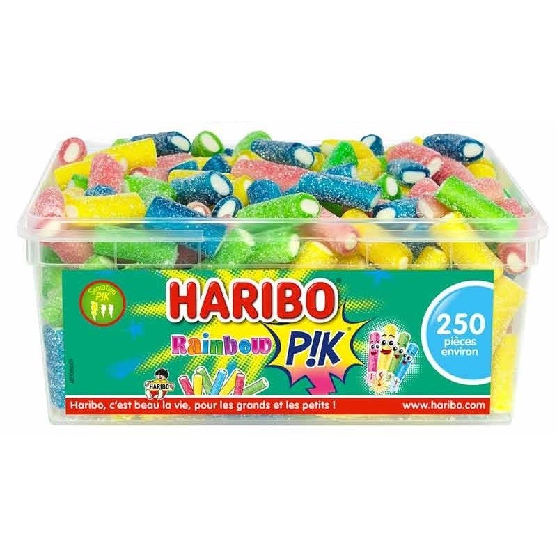 Haribo Rainbow Pik - Boîte 250 pièces