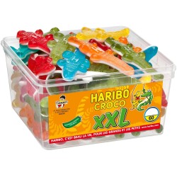 Bonbons Haribo Croco XXL - boîte 60 pièces