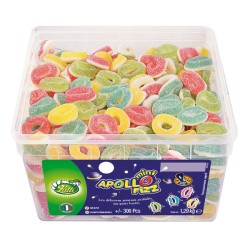 Bonbons Lutti Mini Apollo Fizz- boîte 300 pièces