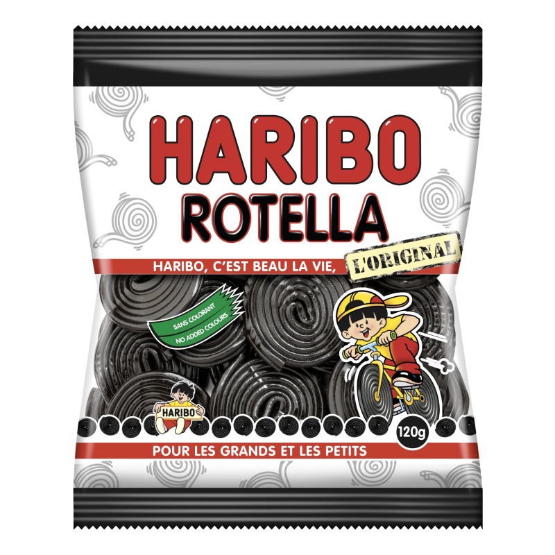 Bonbon Haribo Rotella - sachet 120g