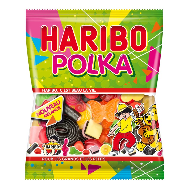 Bonbon Haribo Polka - sachet 120g