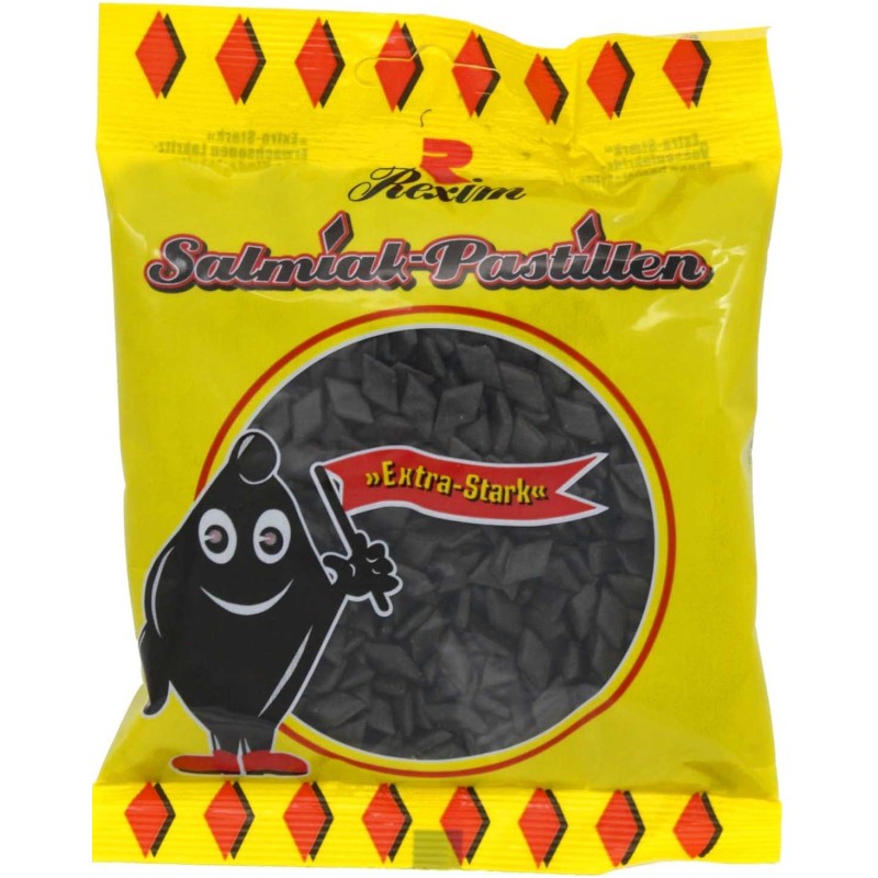 Bonbon réglisse salmiak - Rxim - sachet 200g