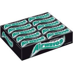 Chewing gum sans sucre Airwaves menthol