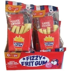 Frite bubble gum - Fizzy - sachet 30g