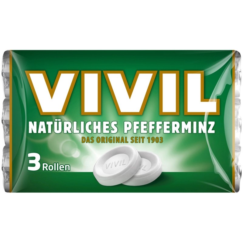 Menthe poivrée - Vivil - lot 3 tubes