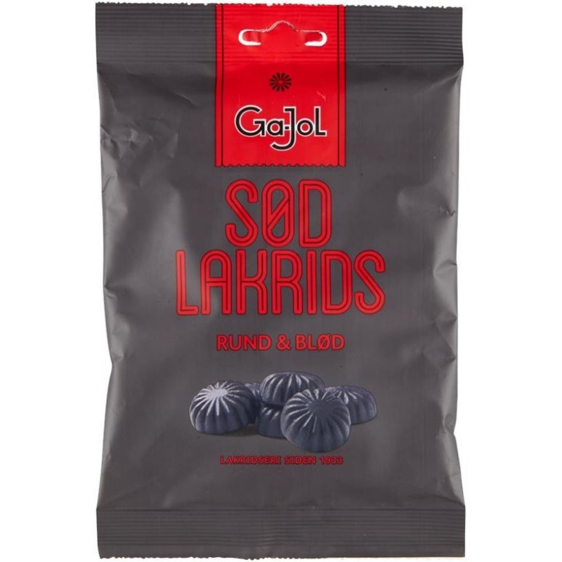 Réglisse douce - Ga-Jol - sachet 140g