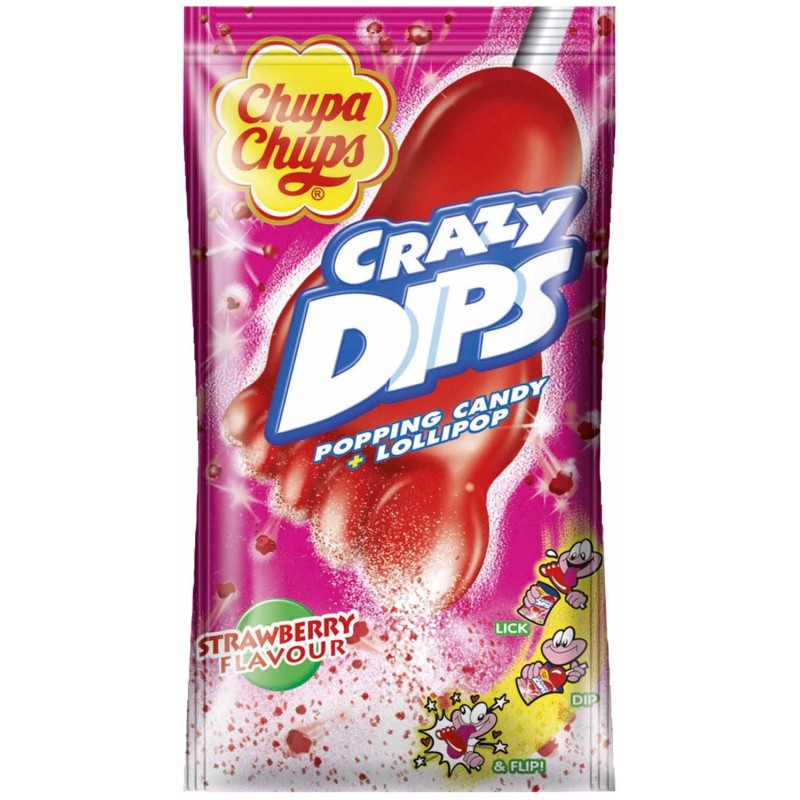 Sucette pied fraise - Chupa Chups