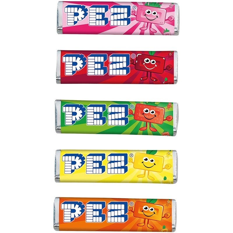 Bonbons PEZ Pokémon avec recharge aux fruits - 8,5G, 3 designs