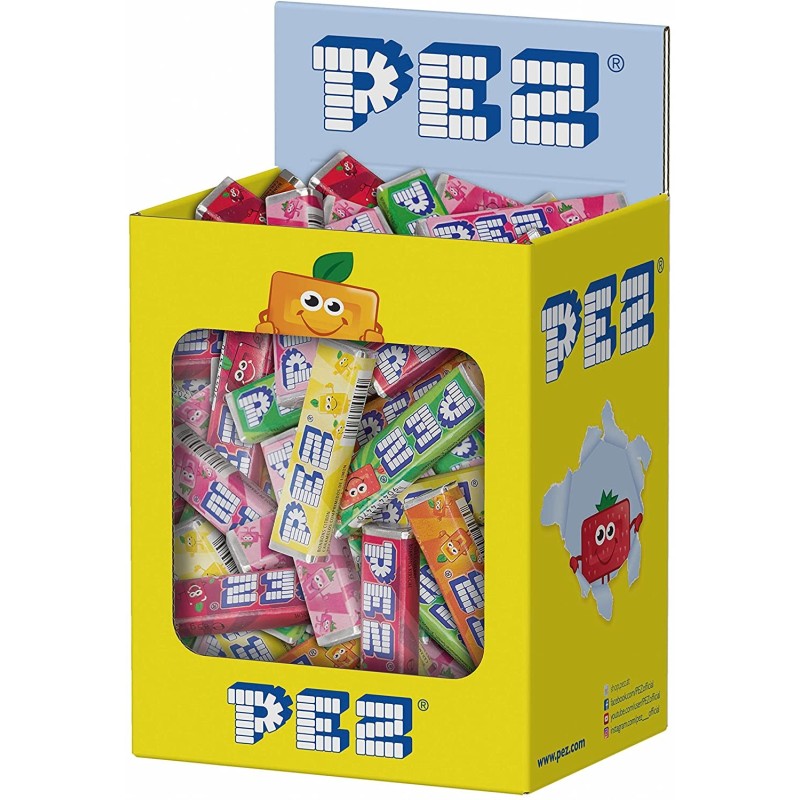 PEZ Boîte de 12 Distributeurs Pez Licence Avengers + Recharge de Bonbons  110 g