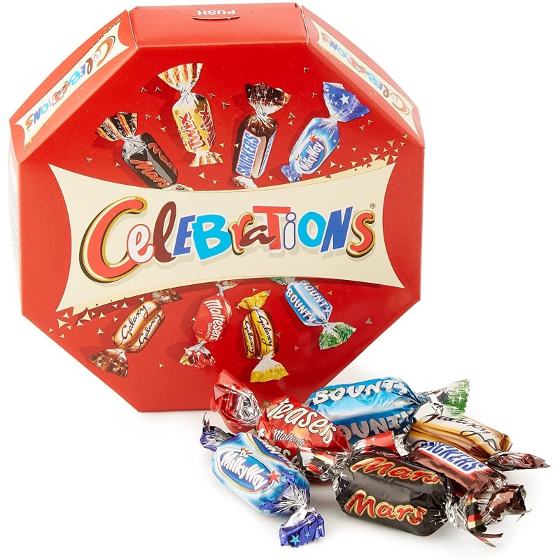 Mars Celebrations - Boîte de bonbons chocolat - 186g