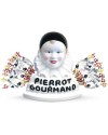 Coffret buste Pierrot Gourmand + 40 sucettes