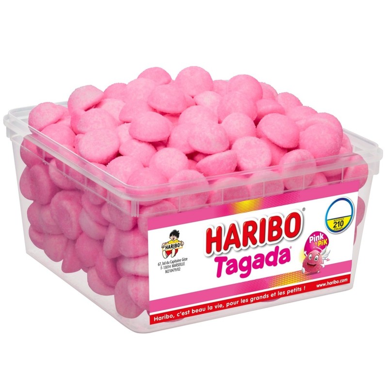 Tagada Pink Pik - Haribo - Boîte 210 pièces