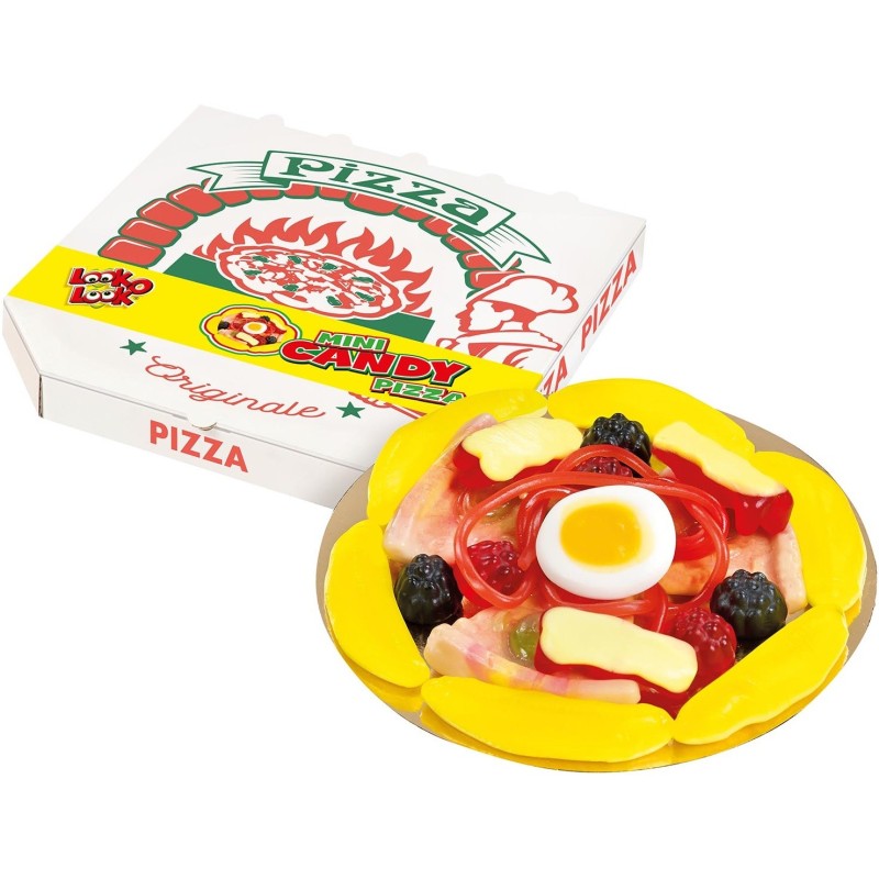 Pizza de bonbons - Format mini en boîte de 85g