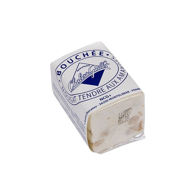 Bouchée de nougat tendre aux amandes 30g