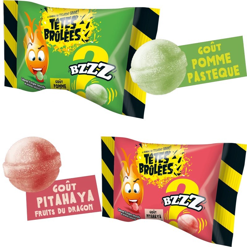 Billes Bzzz : les bonbons billes bizarres à effet mystère