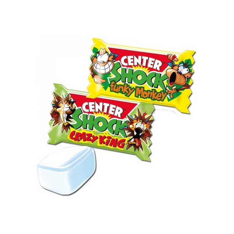 Chewing gum Center Shock Jungle Mix