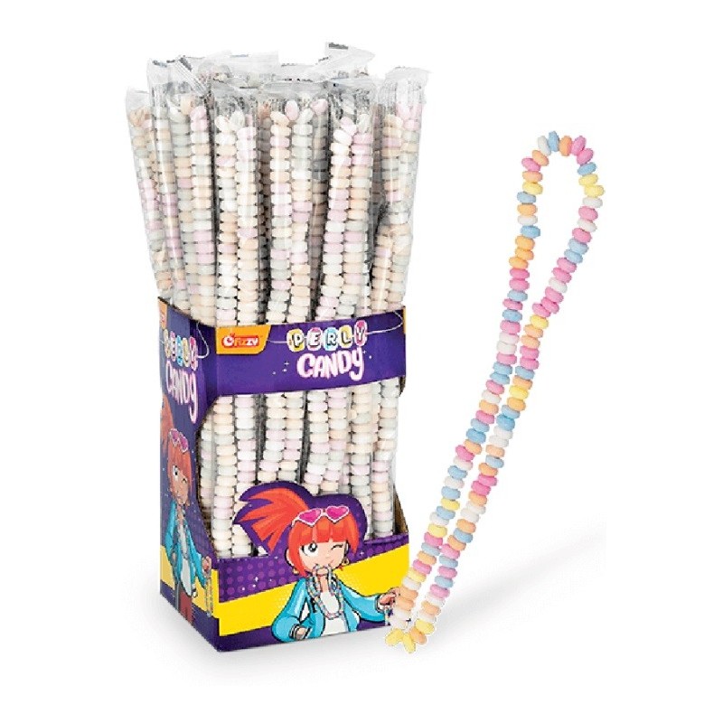 Méga collier dextrose - Bonbon géant 50cm - Fizzy