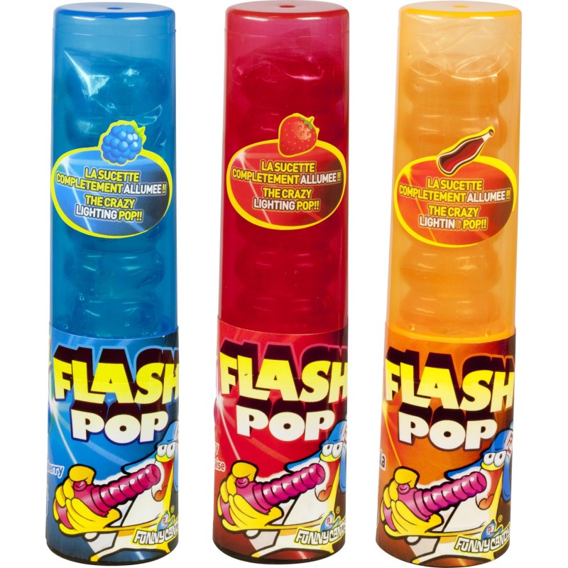 Sucette lumineuse Flash Pop