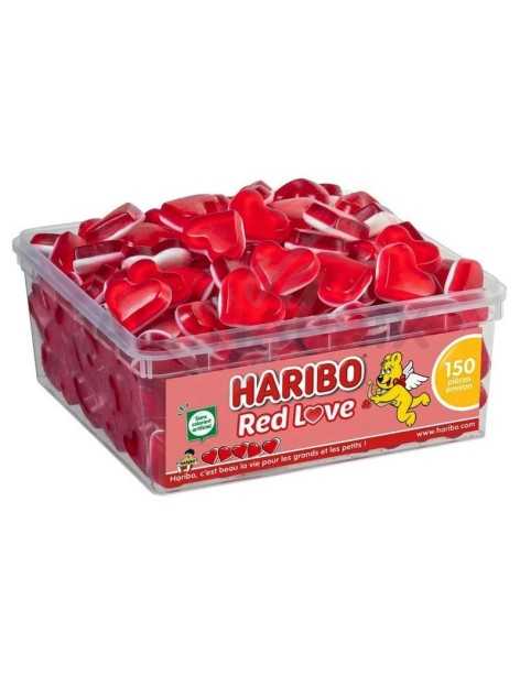 Red Love Haribo - boîte 150 pièces