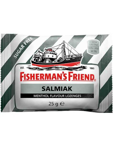 Fisherman's Friend menthol salmiak sans sucre - sachet 25g