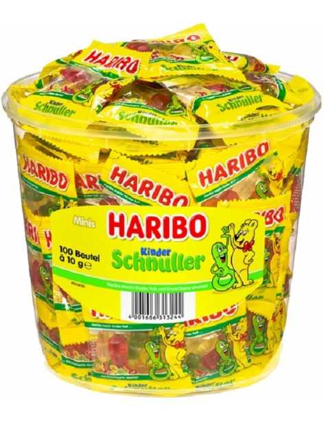 Mini tétines Haribo - boîte 1000g