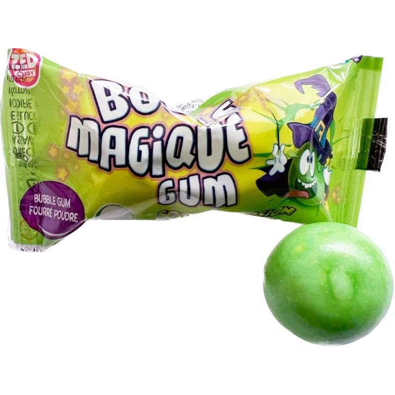 Boule magique gum explosion - Bonbon halal - Zed Candy