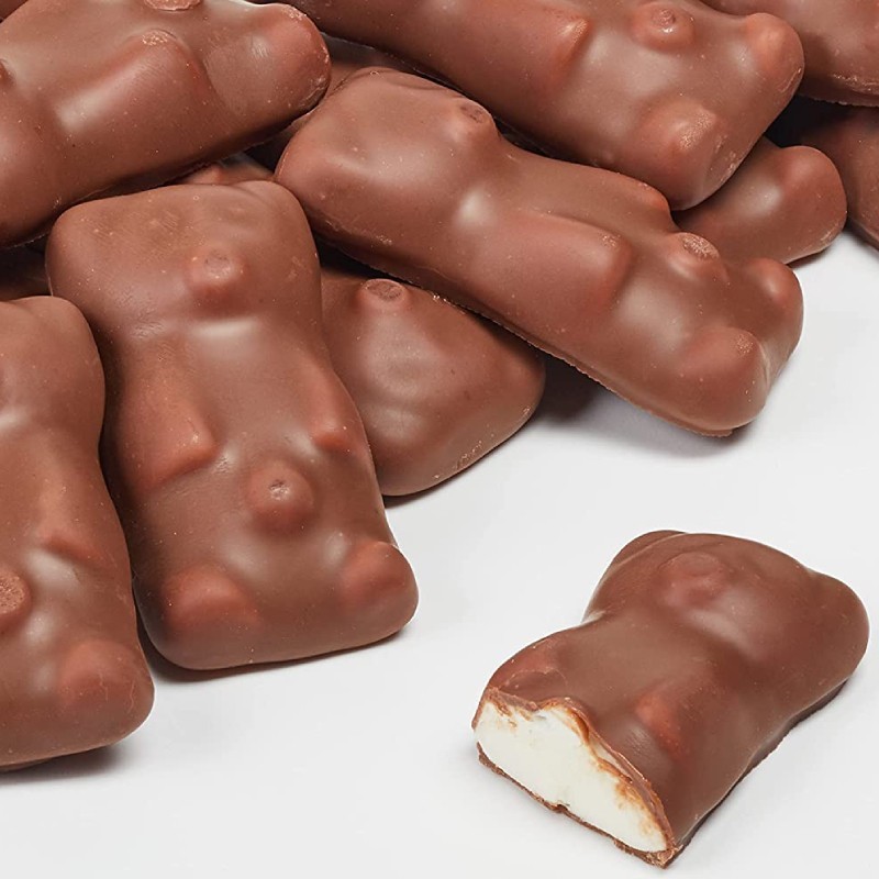 Mini oursons guimauve chocolat au lait Cémoi