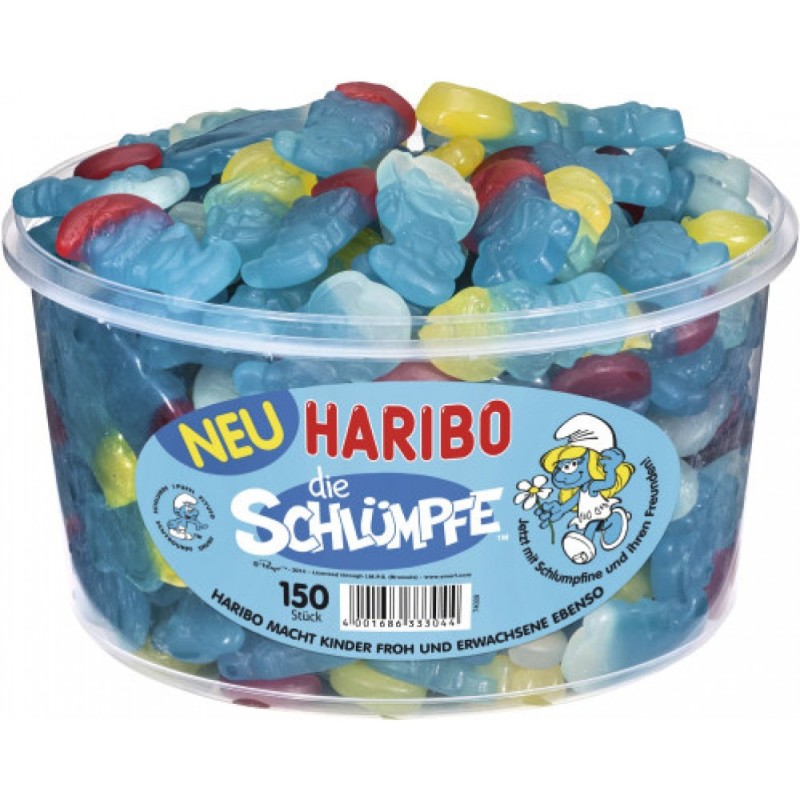 Bonbons - Schtroumpfs - 210 pièces - Haribo