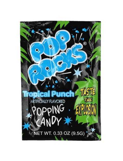 Sucre pétillant Pop Rocks Punch Tropical 9,5 Gr