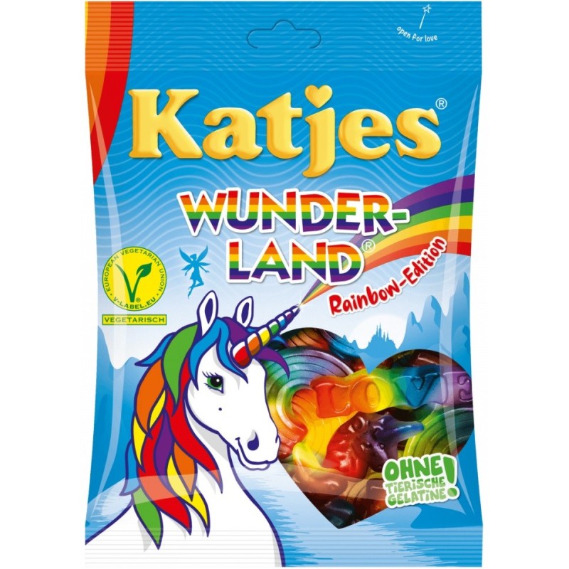 Licornes arc-en-ciel - Katjes - sachet 200g