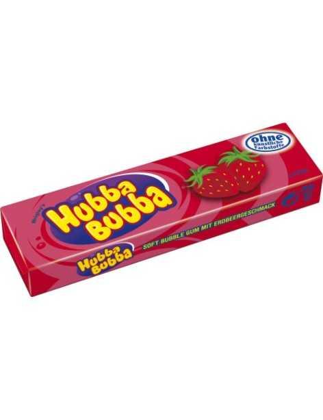 Chewing gum Hubba Bubba - tube 5 pièces
