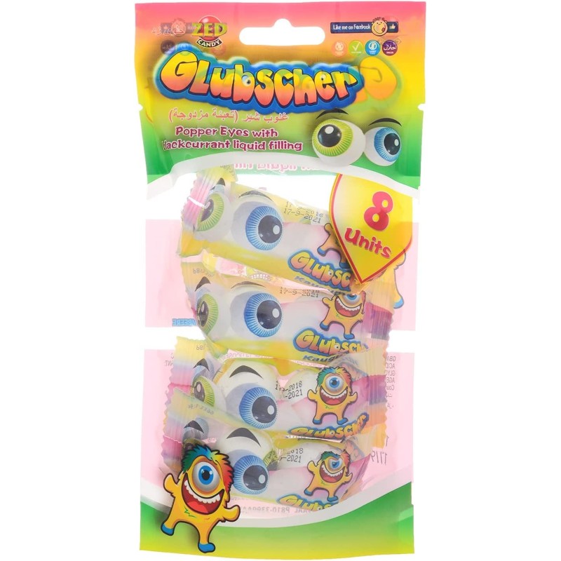 Yeux bubble gum - Zed Candy - Bonbons Halloween