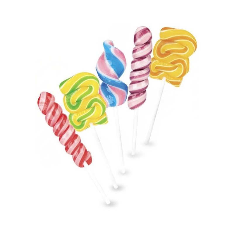 Sucette Twisty Pop - Bonbon vegan - Fizzy