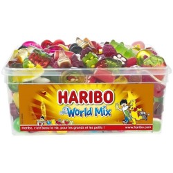 Bonbons World Mix - Haribo - boite 900g