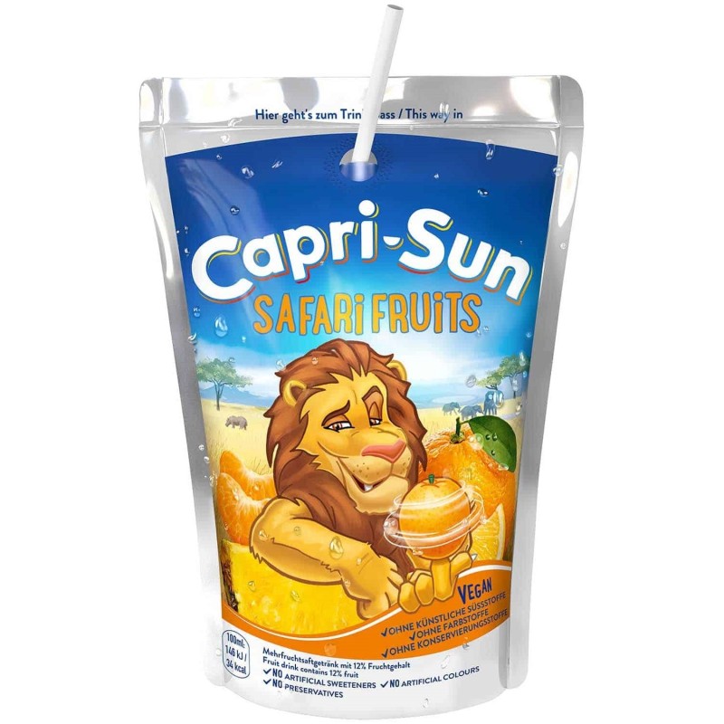 Capri Sun safari fruits - Boisson exotique