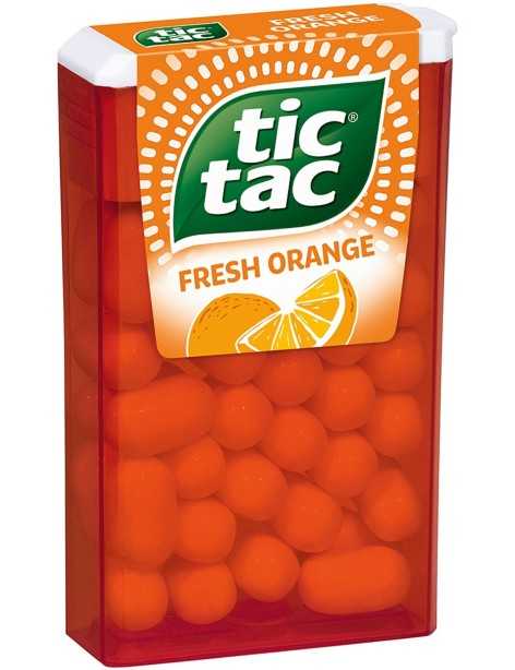 Tic Tac Orange Fresh - Bonbons dragéifiés