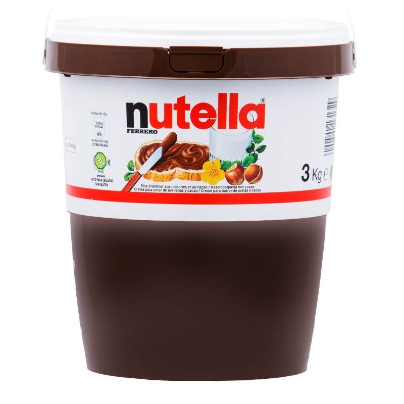 Nutella pot 3kg - Pâte à tartiner