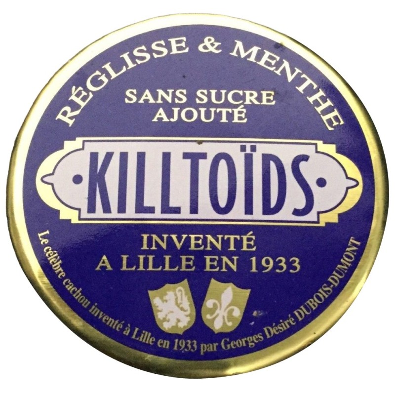 Killtoïds - Bonbons à la réglisse et à la menthe