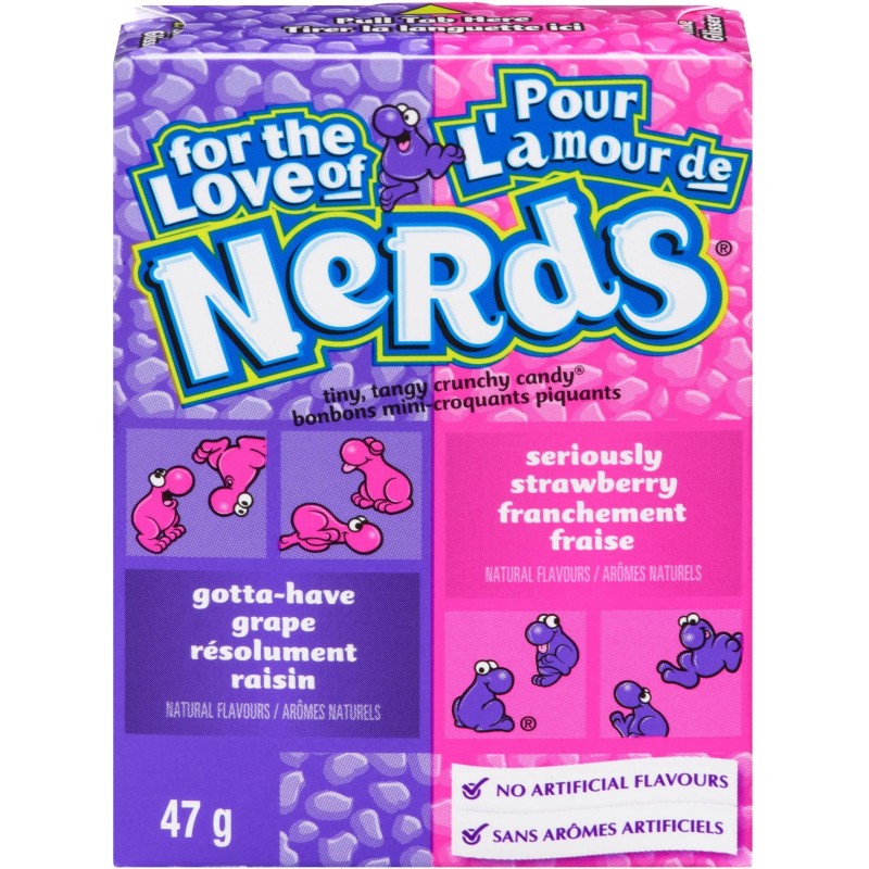 bonbon nerds pastèque et cerise