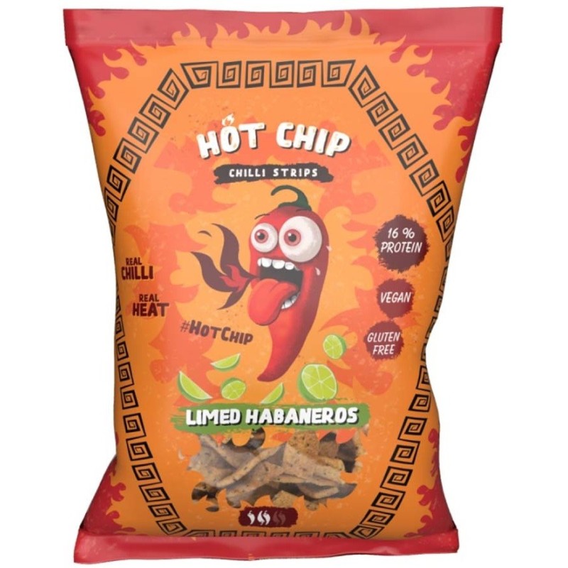 Hot Chip citron vert habanero - sachet 80g