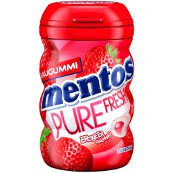 Mentos gum Pure Fresh fraise - Bonbons sans sucre